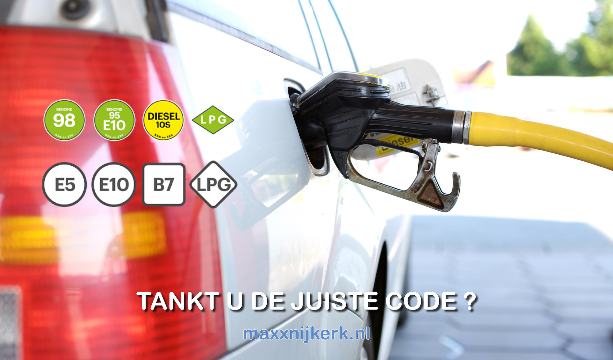 Tankt u de juiste code?