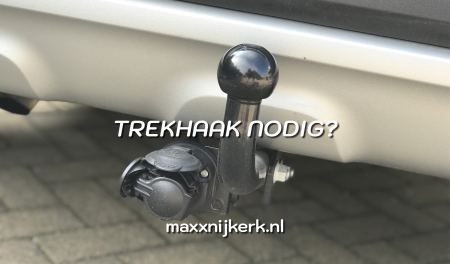Trekhaak nodig Trekhaak nodig